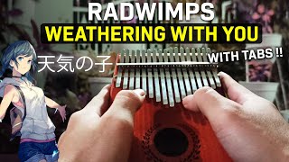 Is There Still Anything That Love Can Do? Weathering with you OST 天気の子 | Kalimba Cover With TAB