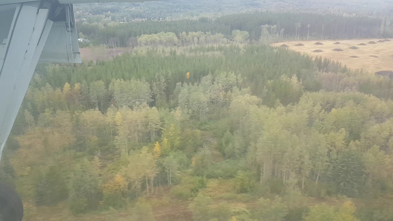 Landing at Smithers Airport (Smithers, BC)