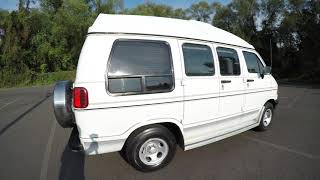 4K Review 1997 Dodge Ram Hightop American Conversion Van RV Virtual Test-Drive & Walk-around