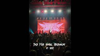 #BABYMETAL #BABYMETALWORLDTOUR2023 #STOCKHOLM #Shorts