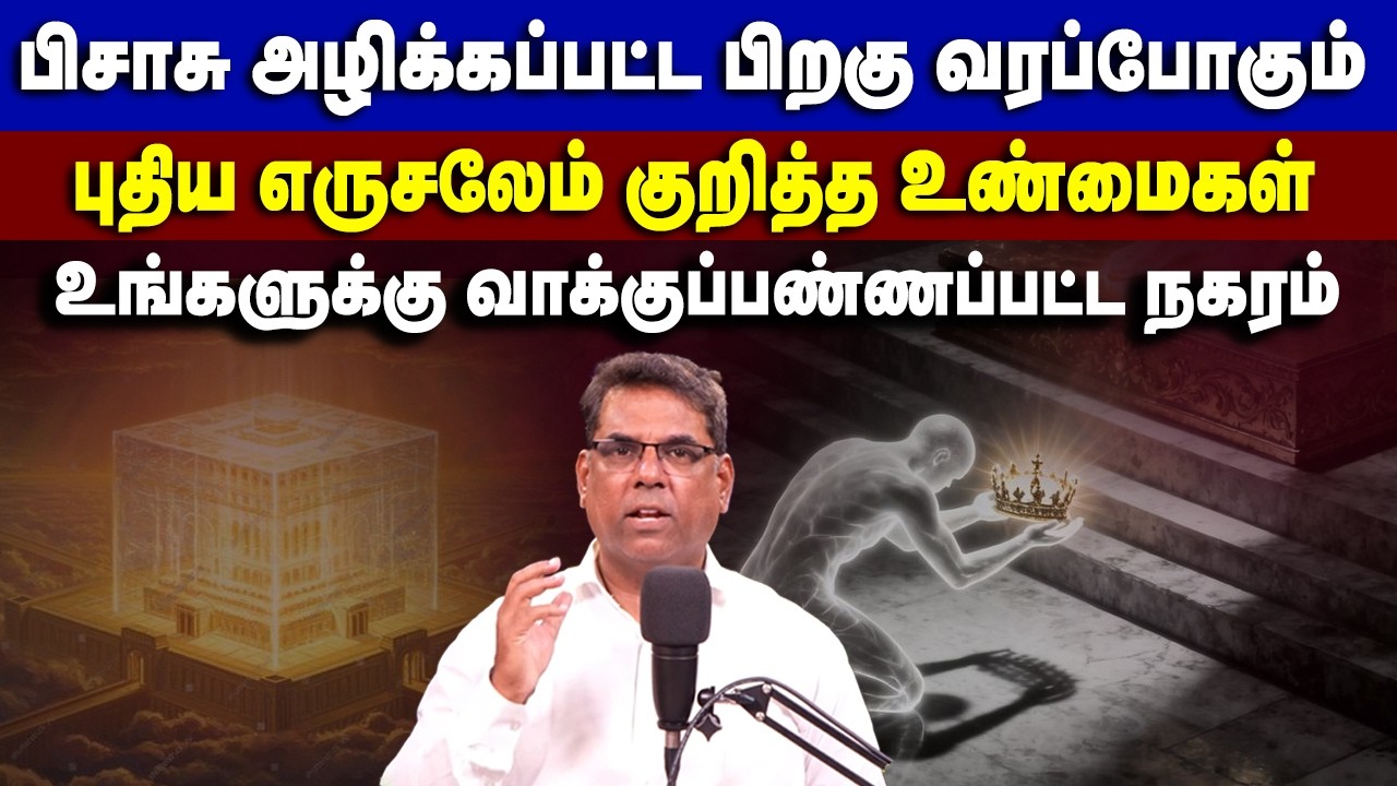 பிசாசு அழிக்கப்பட்ட பிறகு வரப்போகும் புதிய எருசலேம் குறித்த உண்மைகள்  #mdjeganmessages #mdjegan