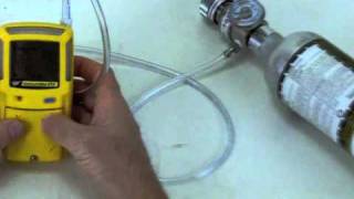 How to Calibrate BW Honeywell GasAlert Max XT II Portable Gas Detector