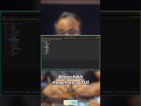 BleachBit just got a TUI… and it’s surprisingly good 👀