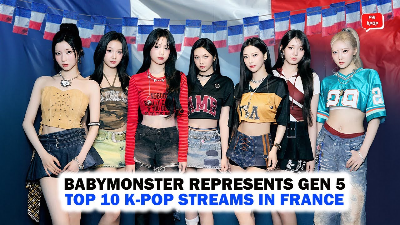 BABYMONSTER is the only 5th generation group to make it onto the