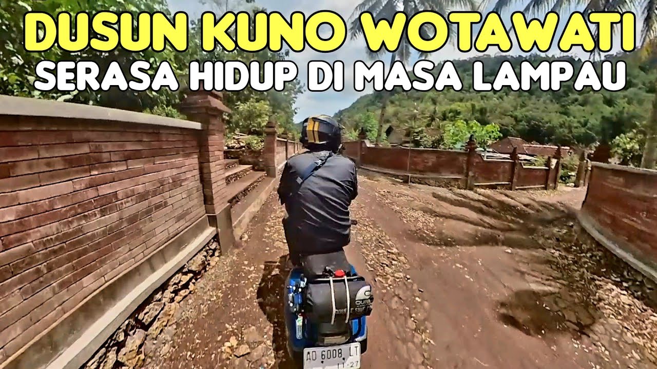 Jelajah Dusun Kuno Di Lembah Gunung Kidul Bergaya Kerajaan | Vespa Kribo Eps-02