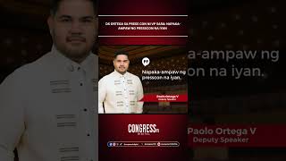 DS Ortega sa press con ni VP Sara: Napaka-ampaw ng presscon na iyan