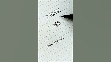 Messi Name Logo, Comment your name. #messi #messiskills #leomessi @LeoMessi