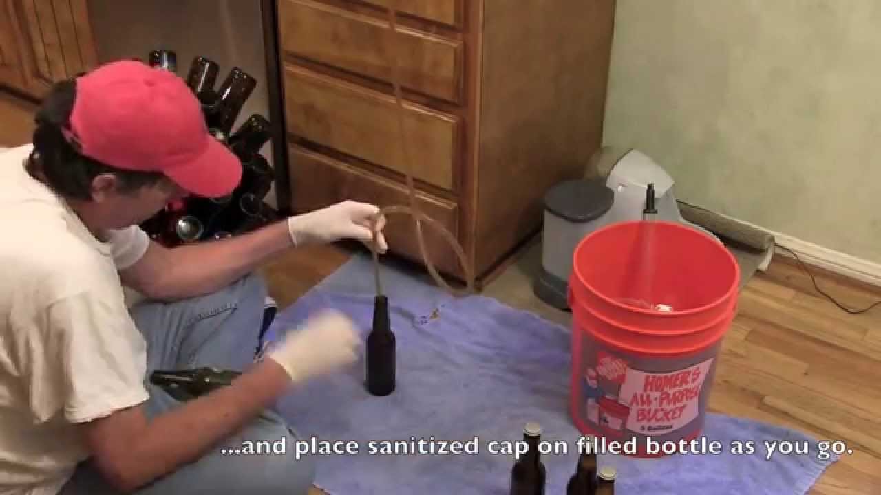 Home Brewing "The Basics" Bottling Stage YouTube