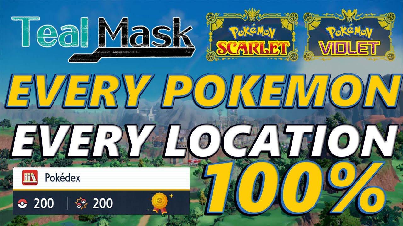 Pokemon Scarlet & Pokemon Violet: Tips for Completing The Teal Mask's  Kitakami PokeDex