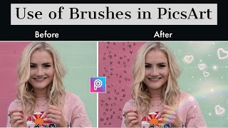 How to Use PicsArt Brush || Best Photo Editing App for Android (Photography Editing) screenshot 3