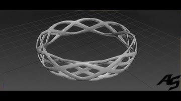 3Ds Max Tutorial- Making of Ring by Polygon modeling.