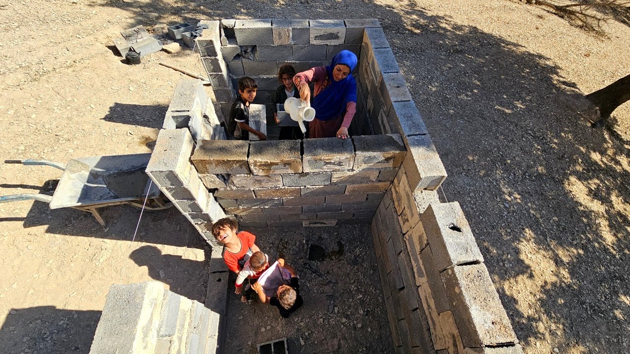 Nomadic Life: Akram's Impatient Effort to Finish the Toilet and ...