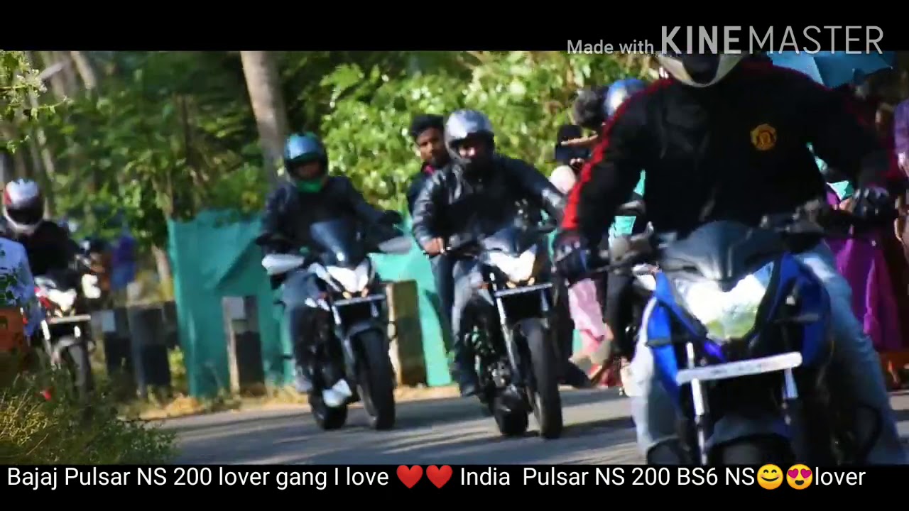 Bajaj Pulsar ns200 lover 200NS Nagar Rider lover ...