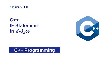 C++ if statement in Kannada | C++ in Kannada | C++ Programming in Kannada Tutorial 26
