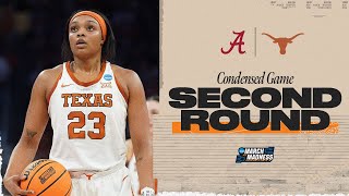 Texas vs. Alabama - Second Round NCAA tournament extended highlights