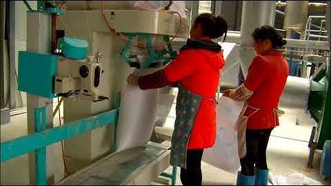 cassava flour packing cassava starch packing machine