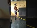 Boxing round clean hits and head movement