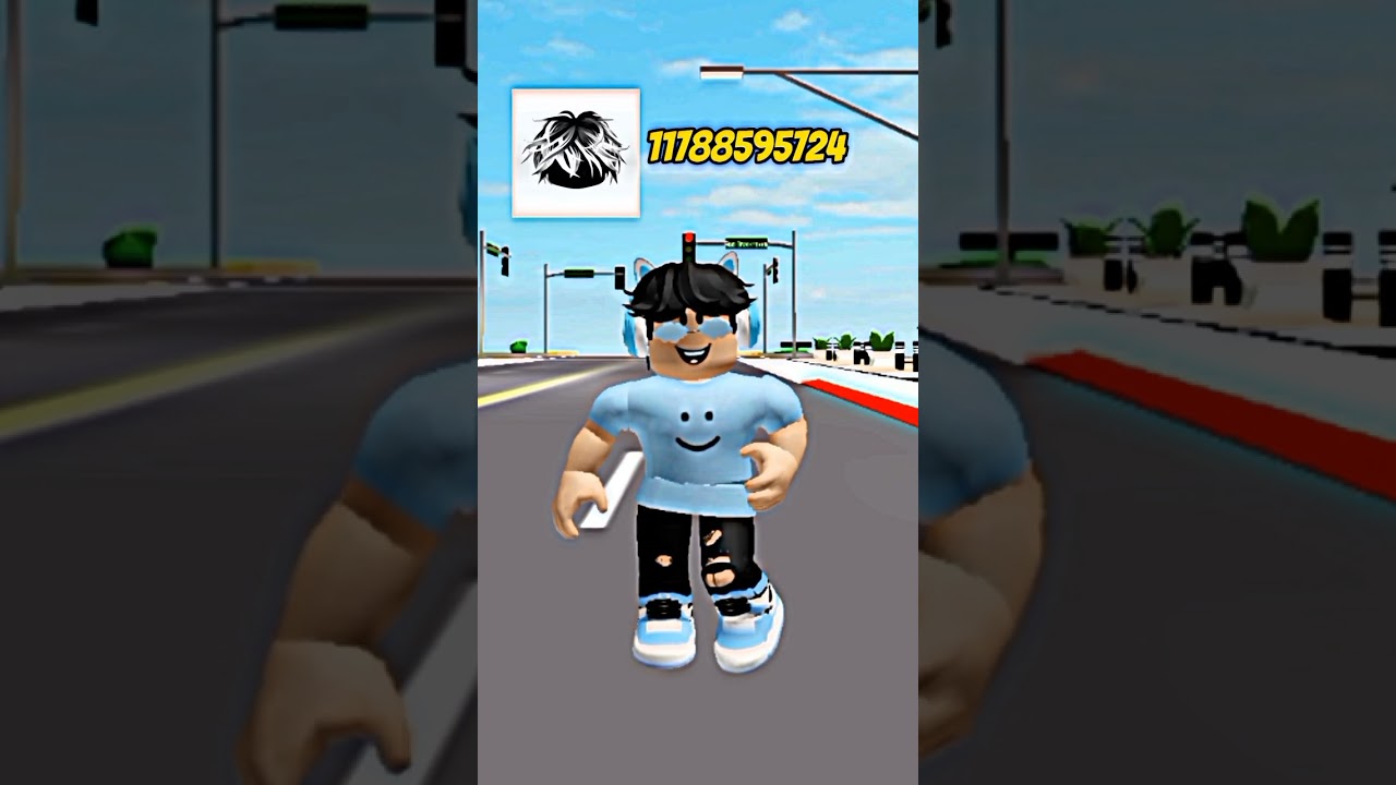 CÓDIGOS DE CABELOS MASCULINOS PARA USAR NO BROOKHAVEN! PARTE 2😜 #shorts # roblox 