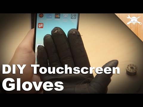 Make Your Favorite Gloves Work With a Touchscreen! @diytryin