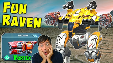TROLL RAVEN Vortex Aphid Mk2 War Robots Gameplay - Gift From Above - WR