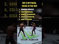 TOP 5 Legendary Strikes In The UFC! #ufc
