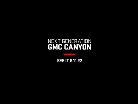 Next Generation GMC Canyon | “Unveiling Soon” | GMC