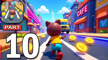 Cat Runner: Decorate Home - Gameplay Walkthrough Part 10 - Cat Subway Runner Dash (Android, iOS)