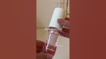 Afterschool 🎧 #morningroutine #preppy #aesthetic #grwm #viral #skincare