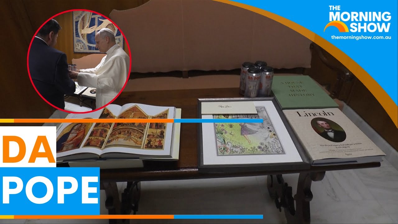 Pope Leo receives a Chicago beer named after him | Sunrise