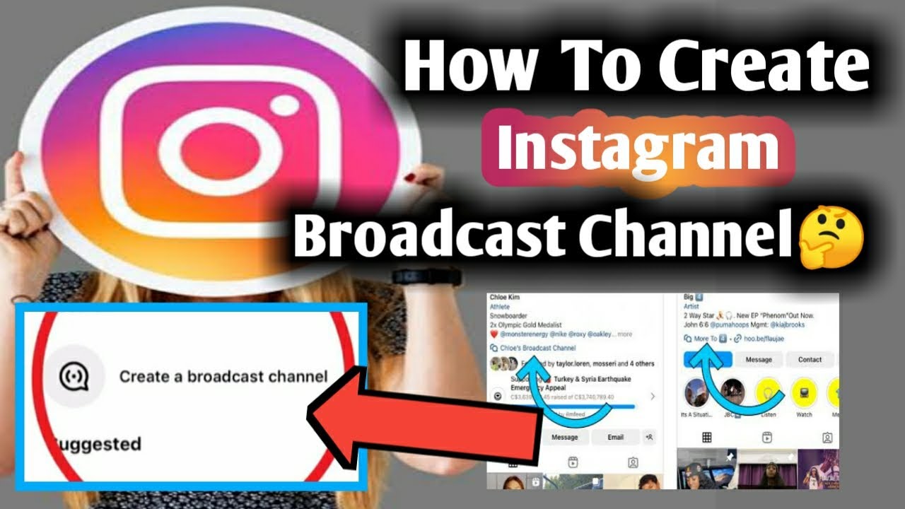 How to create Instagram broadcast Channel🤔 #instagram #instagramchannel ...