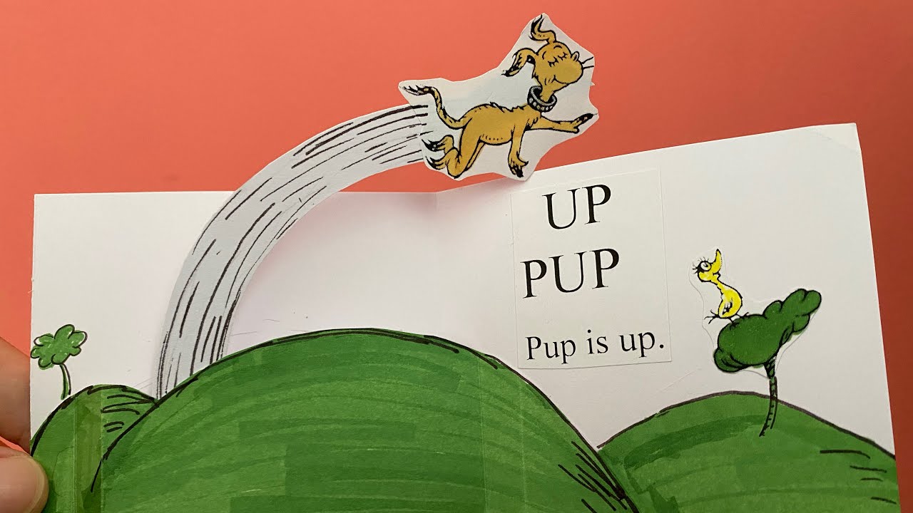 DIY Seuss book | Hop on Pop Part Pup is up| Tutorial - YouTube