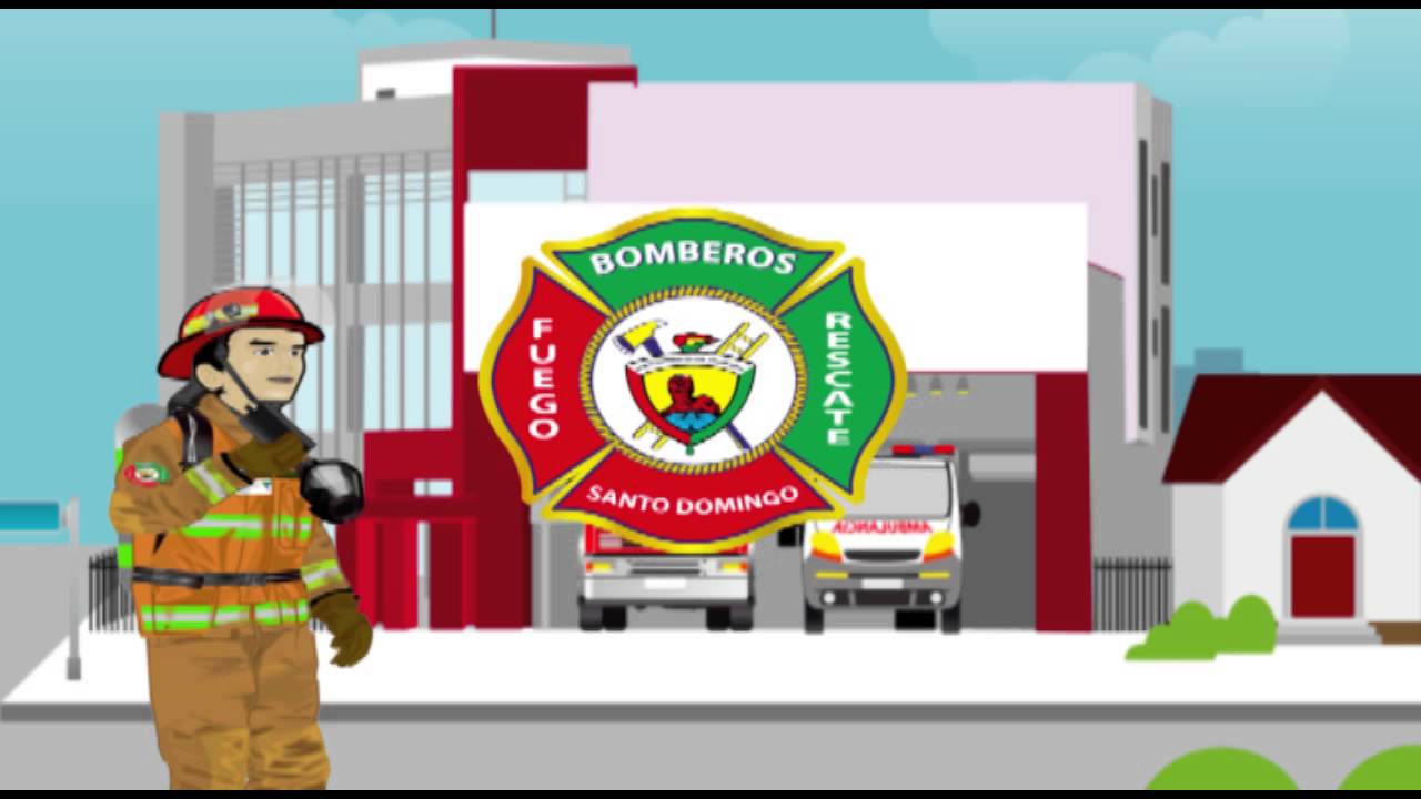 Personaje Cuerpo De Bomberos Santo Domingo Manolito Youtube
