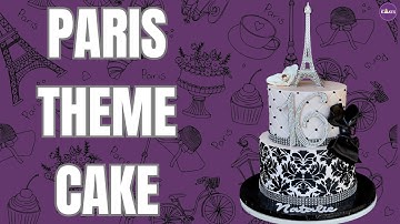 Decorate This PARIS CAKE | Buttercream Stenciling