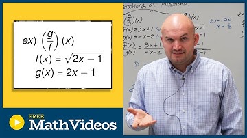 Divide a linear function by a square root function to find domain