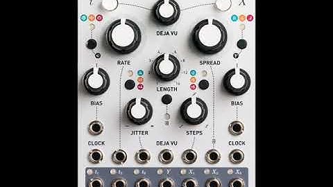Dreamchaser (modular synth) [Mutable Instruments Marbles, Plaits, Rings, Clouds; 4ms DLD]