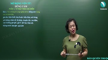 Mở rộng vốn từ: Dũng cảm - Luyện từ và câu - Tiếng việt 4