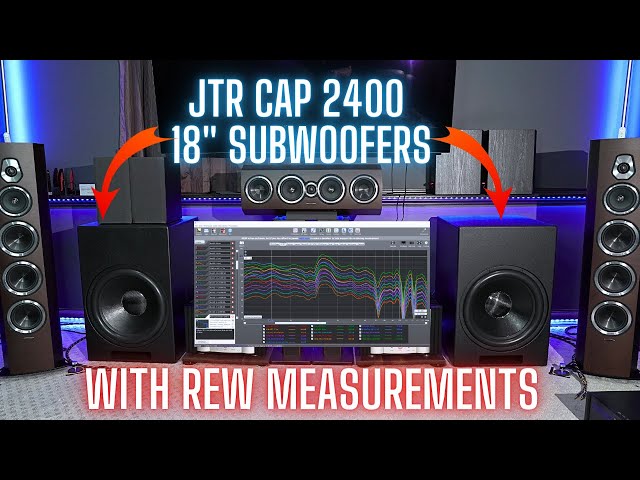 JTR CAP 2400 Review! How Does It Measure w/ REW?  How Does It Compare to Other JTR Subwoofers? class=