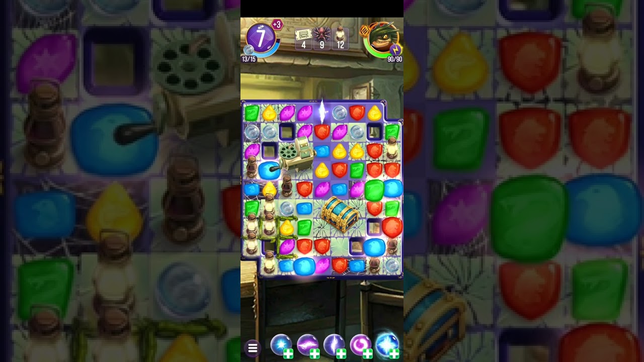 Harry Potter: Puzzles & Spells level 2461 no boosters