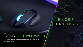 Razer Item Features: Basilisk V3 X HyperSpeed