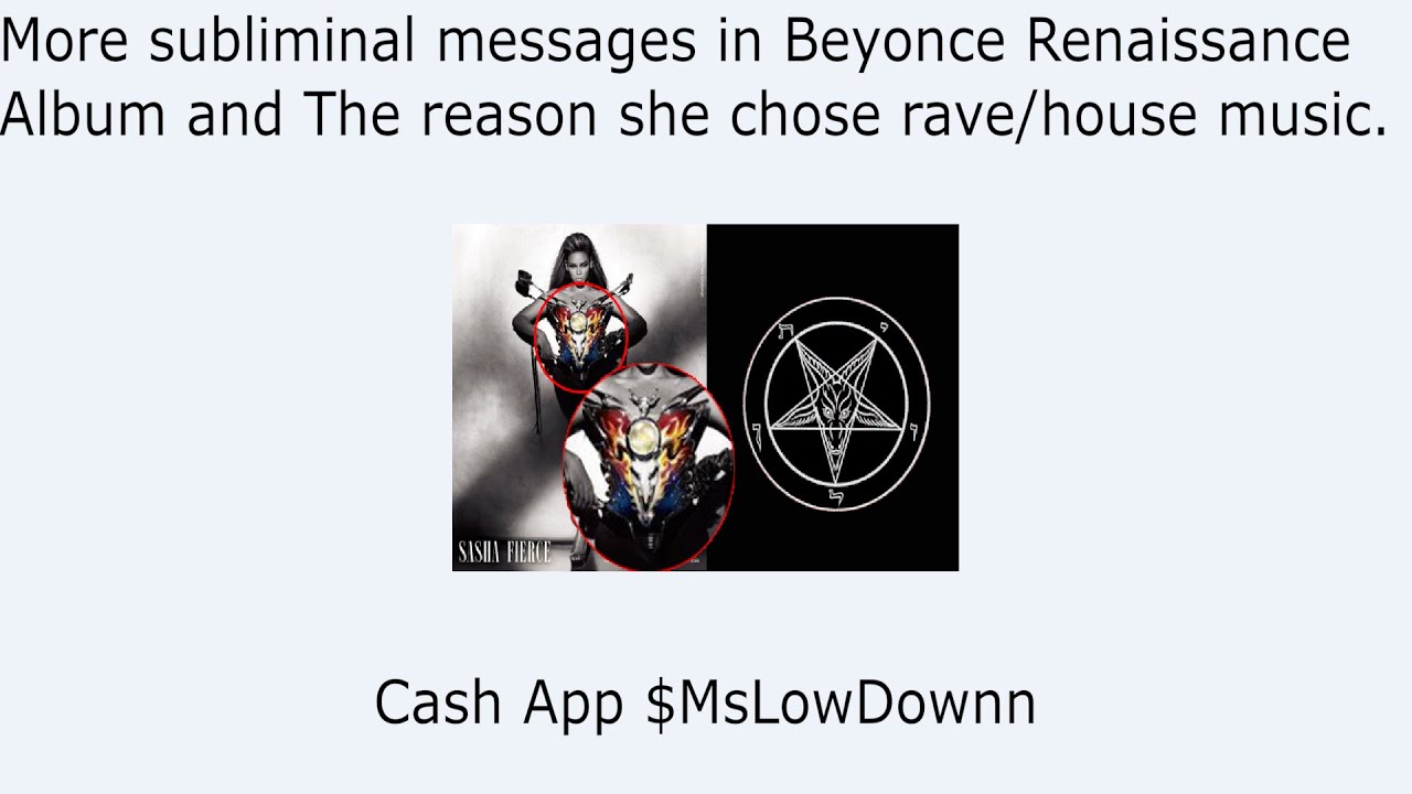 More subliminal messages in Beyonce Renaissance Album and The reason ...