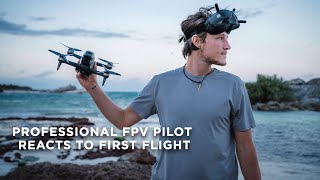WATCH THIS Before you fly the DJI FPV | Setup + First Flight Reaction