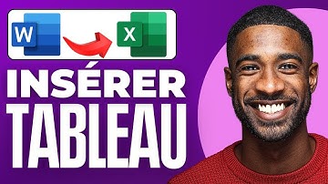 Comment Insérer Un Tableau Word Dans Excel (2025)