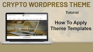 Crypto Premium WordPress Theme: How To Apply Theme Templates About Us, Service, Portfolio  - Part 11