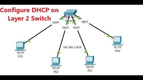 How to Configure DHCP on Layer 2 Switch in Packet Tracer