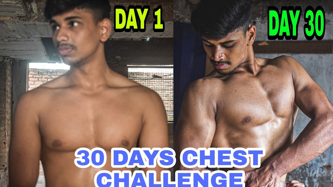 30 DAYS CHEST WORKOUT CHALLENGE /HOME CHEST WORKOUT / GROW YOUR CHEST
