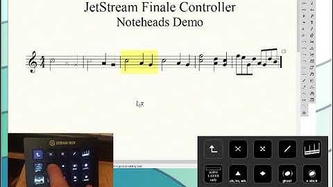 JetStream Finale Controller - Noteheads