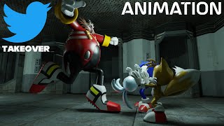 Eggman Punts Yacker - Sonic's Twitter Takeover ANIMATED