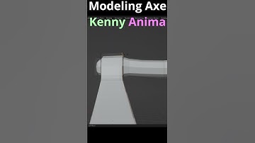 Axe 3D | Modeling | Timelapse | Quick