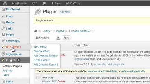 How to Install WP Content Whizz plugin in your Wordpress blog