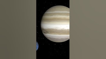 Collision of Jupiter and earth